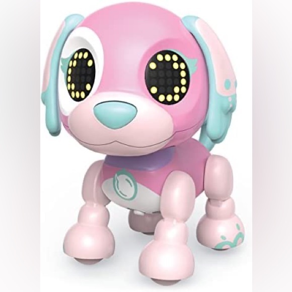 Zoomer Zupps Tiny Pups Spaniel Bubblegum Interactive Puppy Lights Sounds Sensors - Picture 14 of 16